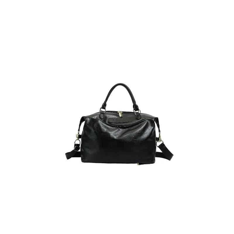 

Classic Designer Paris Diaper Bag, Elegant Leather Large Capacity, Commuter Solid Color Crossbody Tote Messenger Handbag