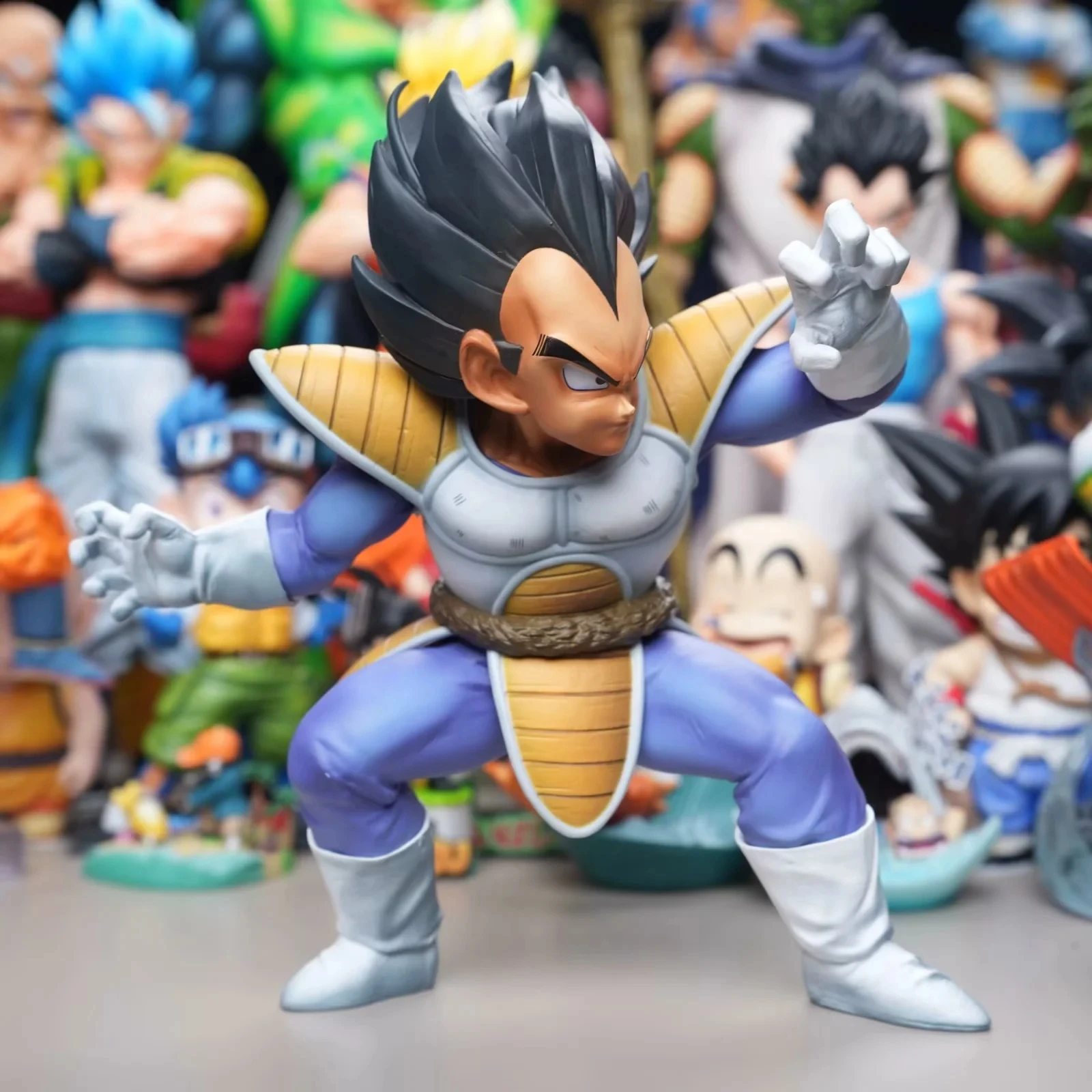 22cm Dragon Ball Anime Figures Vegeta Action Figure Statue Model Doll Collection Toys Gifts