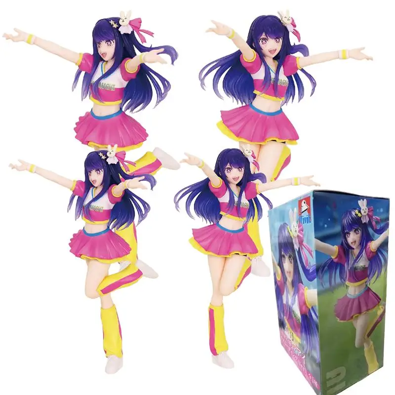 

В наличии Оригинальная оригинальная система Oshi No Ko Hoshino Ai, ПВХ, новая и нераспечатанная аниме-фигурка, модель коллекционера, игрушка в подарок