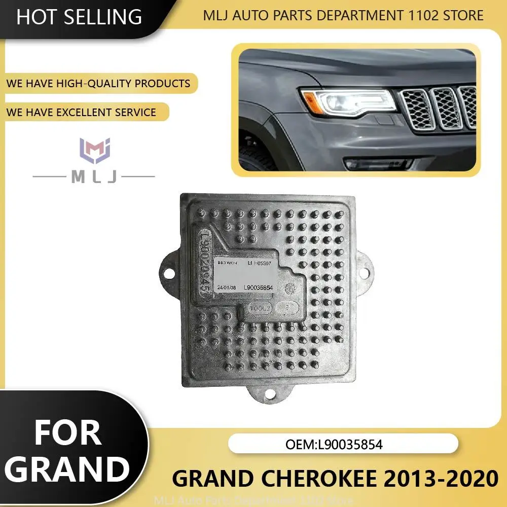 L90035854 For Jeep Grand Cherokee 2013-2020 Headlight Driver Module Ballast Computer LED Angel Eye Unit DRL Car Accessories