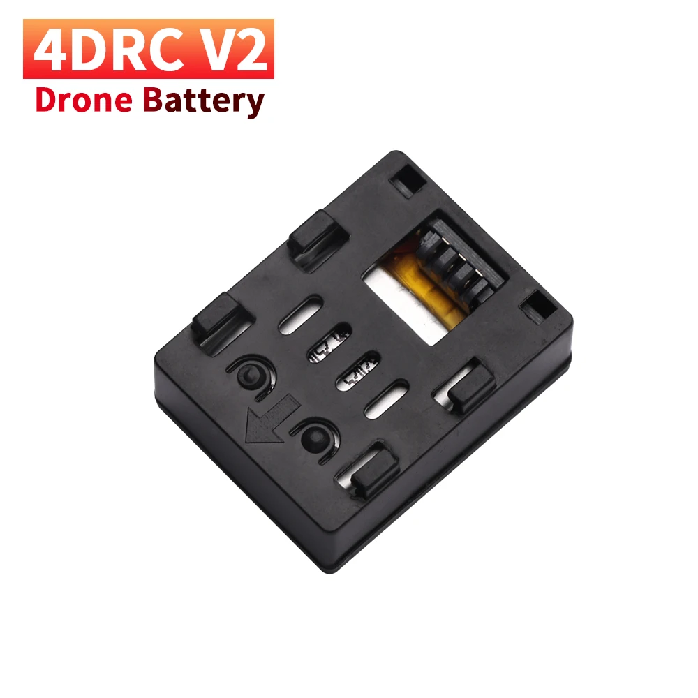 Bateria de drone 4d-v2 rc atualizada para 4drc v2 mini quatro acessórios de helicóptero dobrável rc 3.7v 800mah bateria lipo