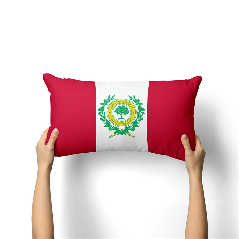 Gaslight Gatekeep GirlbossKiss Raleigh North Carolina Rectangular Throw Pillow Covers Cushion Cases Pillowcases
