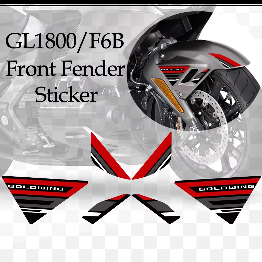 

Fuel Oil Tank Pad Stickers For Honda Goldwing GL1800 F6B Wheel Front Fender Protector Decals 2018 2019 2020 2021 2022 2023 2024