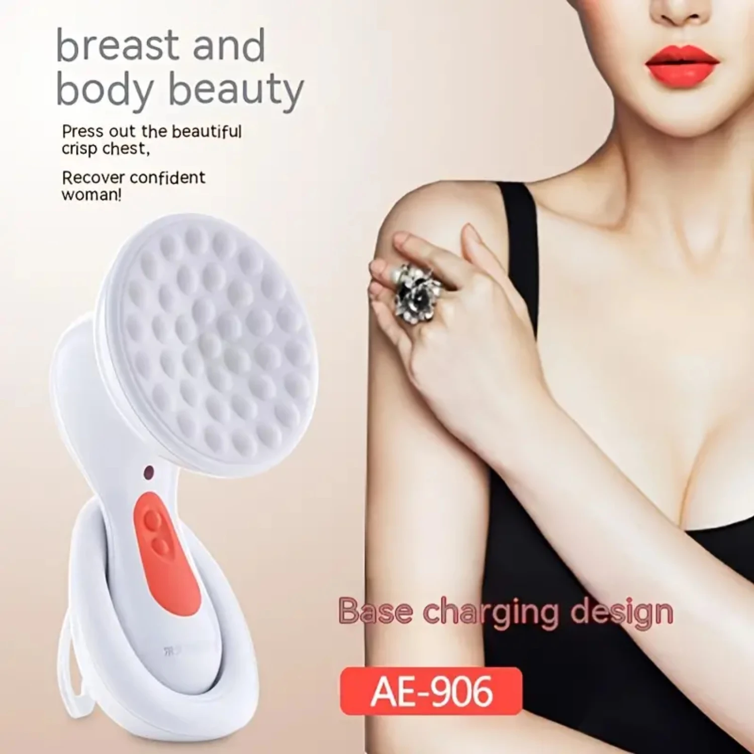 Ultimate Electric Chest Massager for Ultimate Effectiveness in Beauty Care - Home Breast Beauty Instrument for Ultimate Results