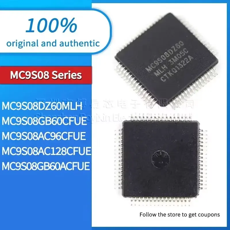 

MC9S08GB60ACFUE MC9S08AC128CFUE MC9S08AC96CFUE MC9S08GB60CFUE MC9S08DZ60MLH Black plastic shell