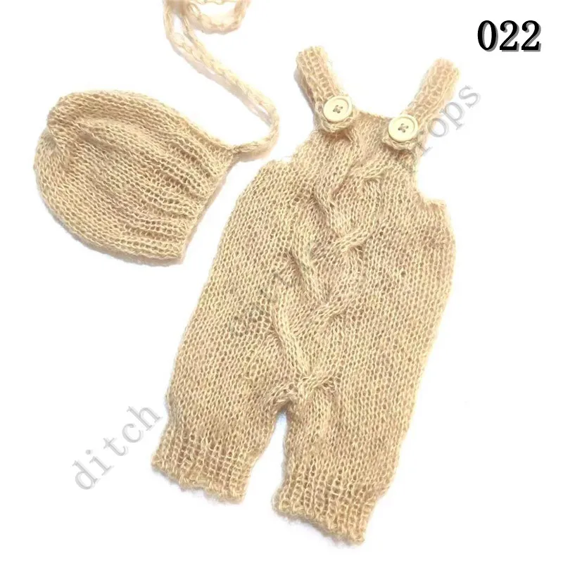 Newborn Photography Props Newborn Hats & Pants Hand-woven