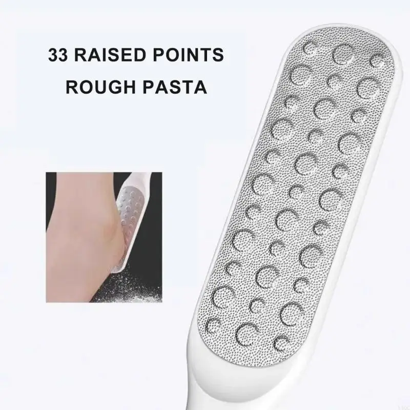 Double Sided Foot Rasp Callus Remover for Smooth Skin and Easy Dead Skin Removal Y4QC