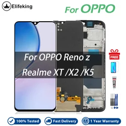 LCD For OPPO Reno Z / K5 / Realme XT / X2 Display Touch Screen Digitizer Assembly Replacement with Free MobilePhone Repair Tools