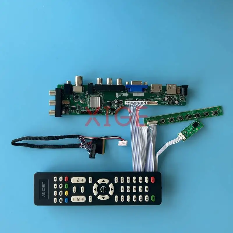 

Плата управления для B116XW03 B116XW02 CLAA116WA03 B116XW01, DIY-комплект, LVDS-40 Pin, 1366*768, для ноутбуков и мониторов, 1366x768, DVB/USB/AV/VGA/HDMI