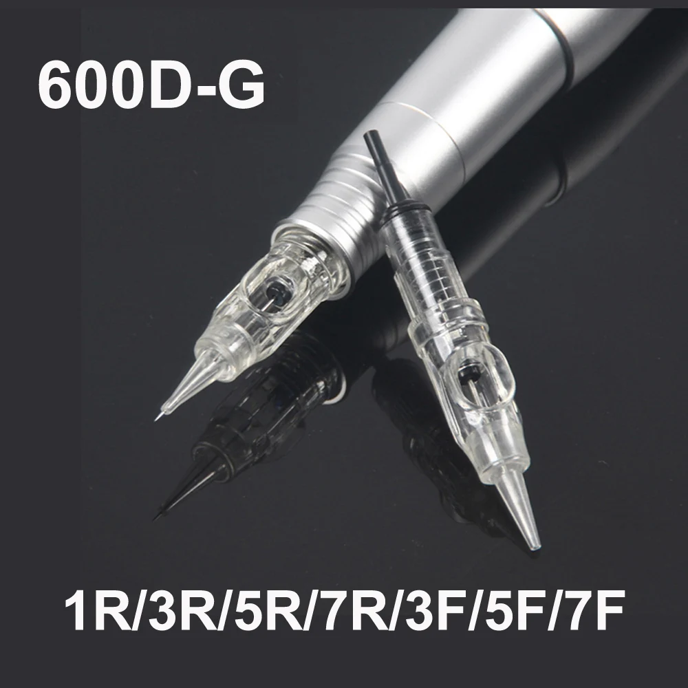 

30/50/100pcs Disposable Tattoo Machine Needle Cartridges for Eyebrow & Lip Tattooing Permanent Makeup Embroidery Needles