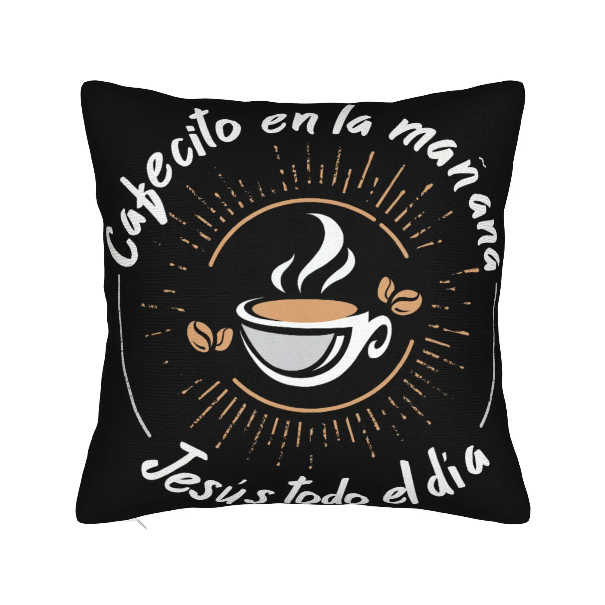 Jesus Esperanza Devida Spanish  Pillow Covers Merch Soft Cushion Cover Decorative  Throw Pillow Case Cover Home Multi Size