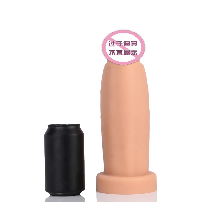 Soft Skin Feeling Large Dildo Anal Plug Vaginal Anus Massager G-Spot Stimulato Big Penis with Suction Cup Sex Toys for Women Men