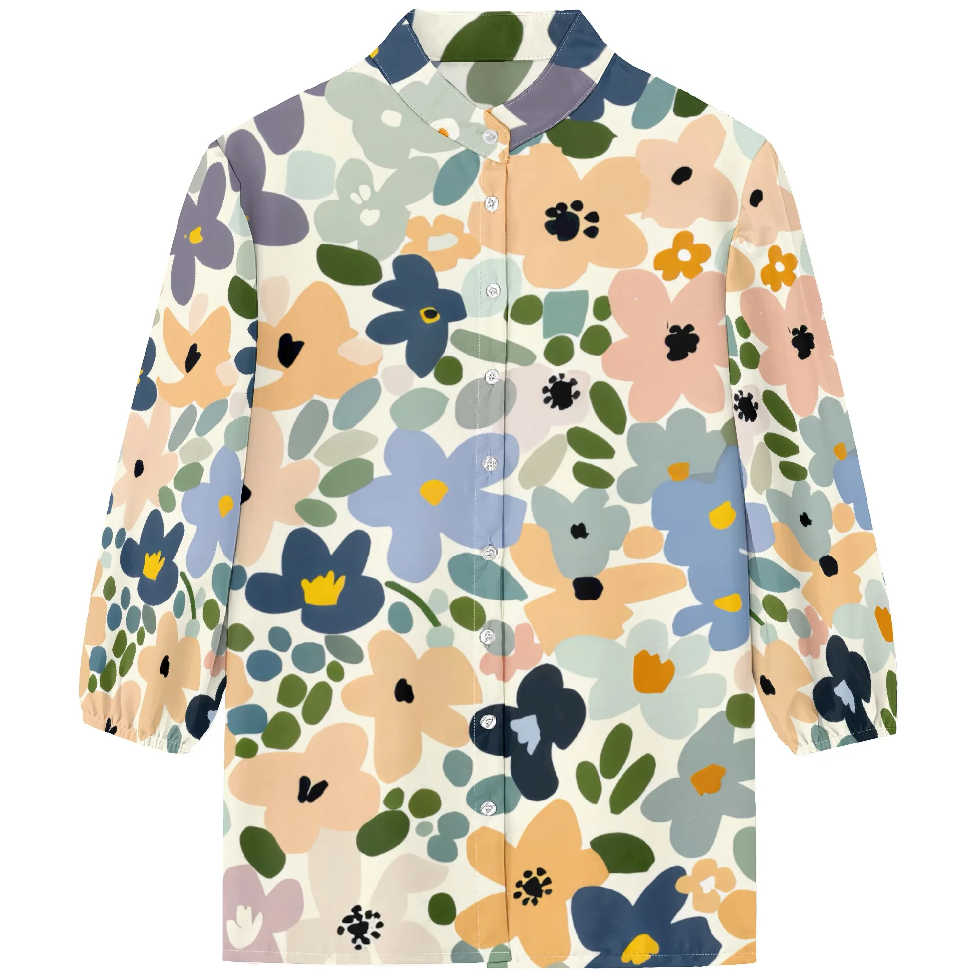 Рисунок 4 - Женская винтажная рубашка с цветочным