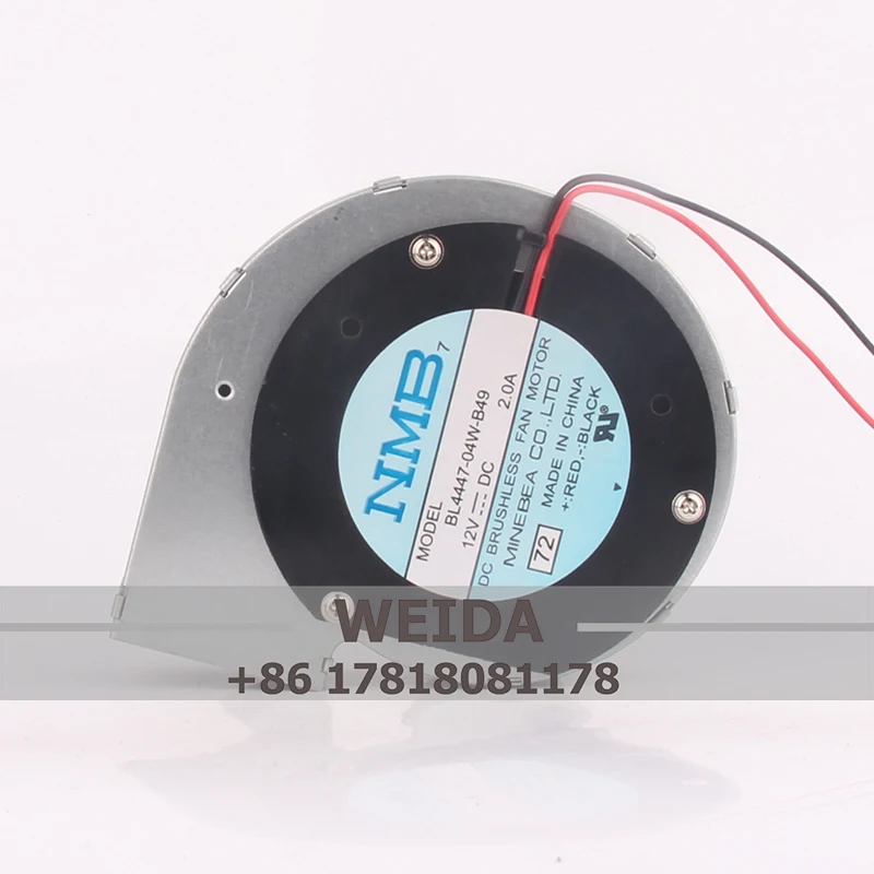 

BL4447-04W-B49 Case Fan for NMB 24V 48V DC12V 2A EC AC 110x110x28MM 11cm 11028 Oven Adjustable Turbofan High Precision Dual Ball