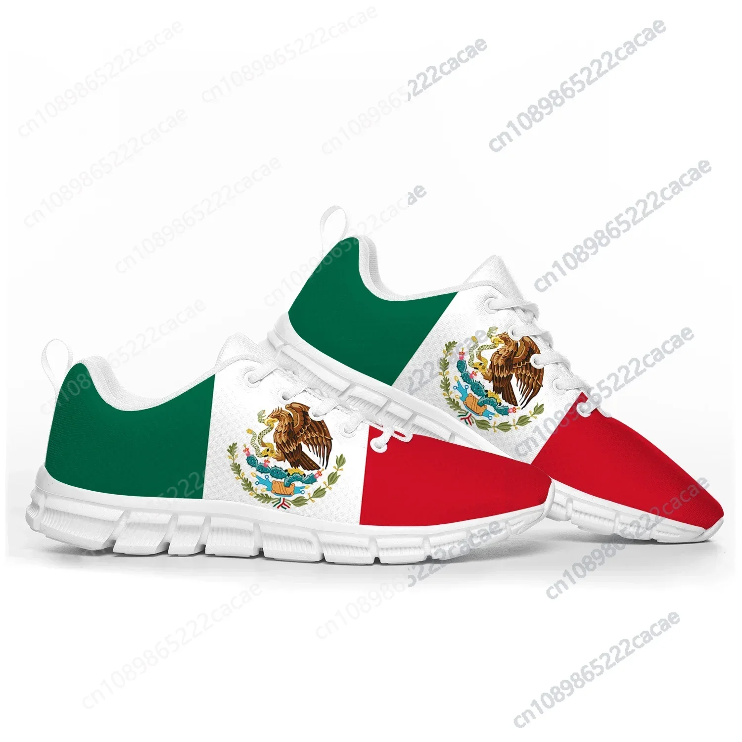 

mexican Flag Sports Shoes Mens Womens Teenager Kids Children Sneakers mexico Casual Custom High Quality Couple Shoes