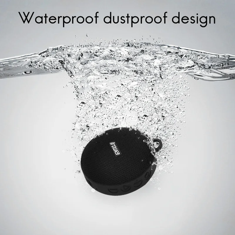 INWA V5.0 Bicycle Speaker Fabric Smart Bluetooth Speaker Waterproof, Drop-Proof, Dust-Proof, Long-Lasting Outdoor Audio