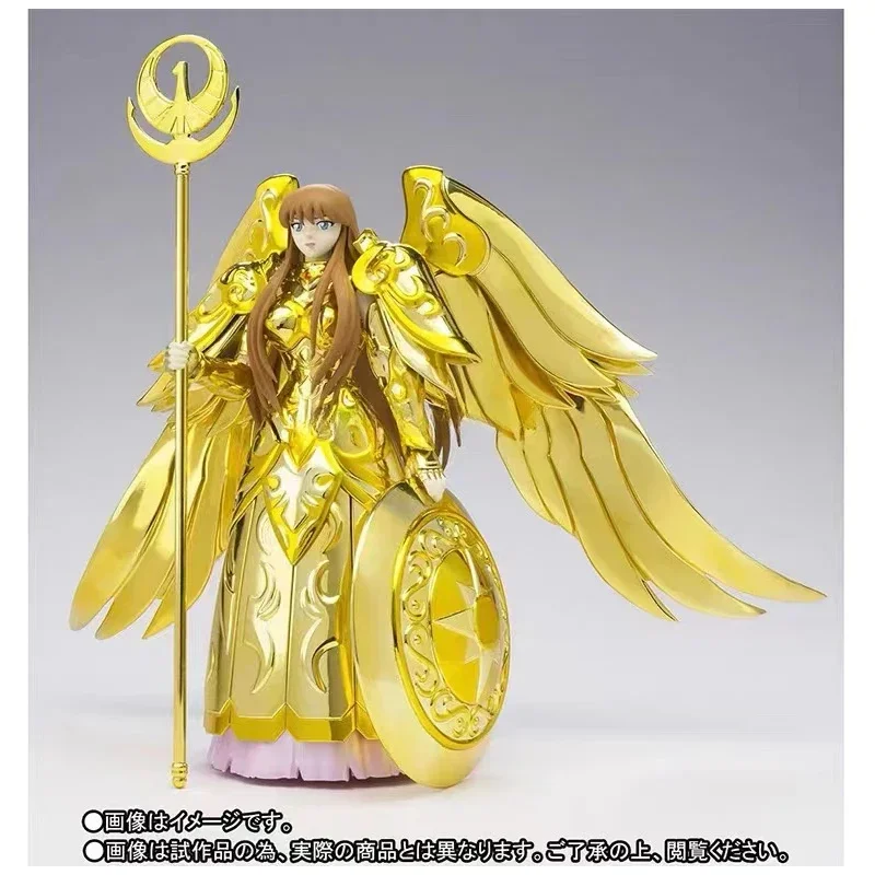 Bandai In Stock Saint Clothes Myth Goddess Athena Color Version OCE Animation Action Collection Figure Model Toy Gift