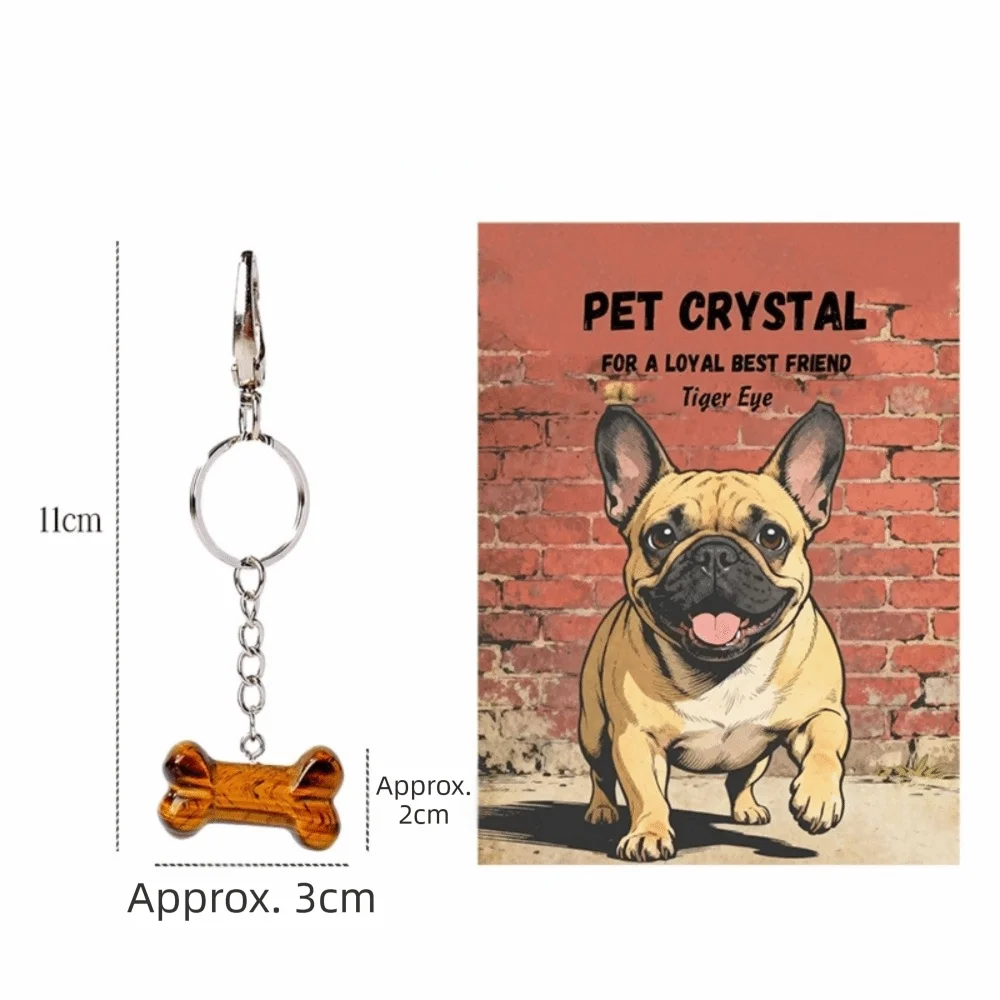 

Crystal Crystal Bone Pendant Purple Crystal White Crystal Crystal Keychain Cute Bone Shape Yellow Crystal Healing Crystal