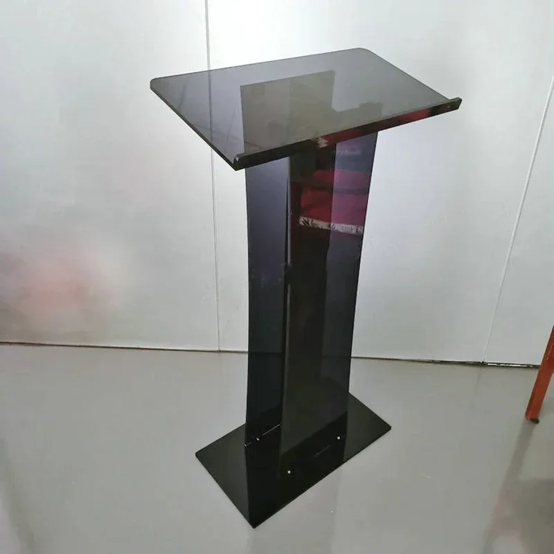 Acryl Plexiglas Conferentie Podium Zwart Acryl School Podium