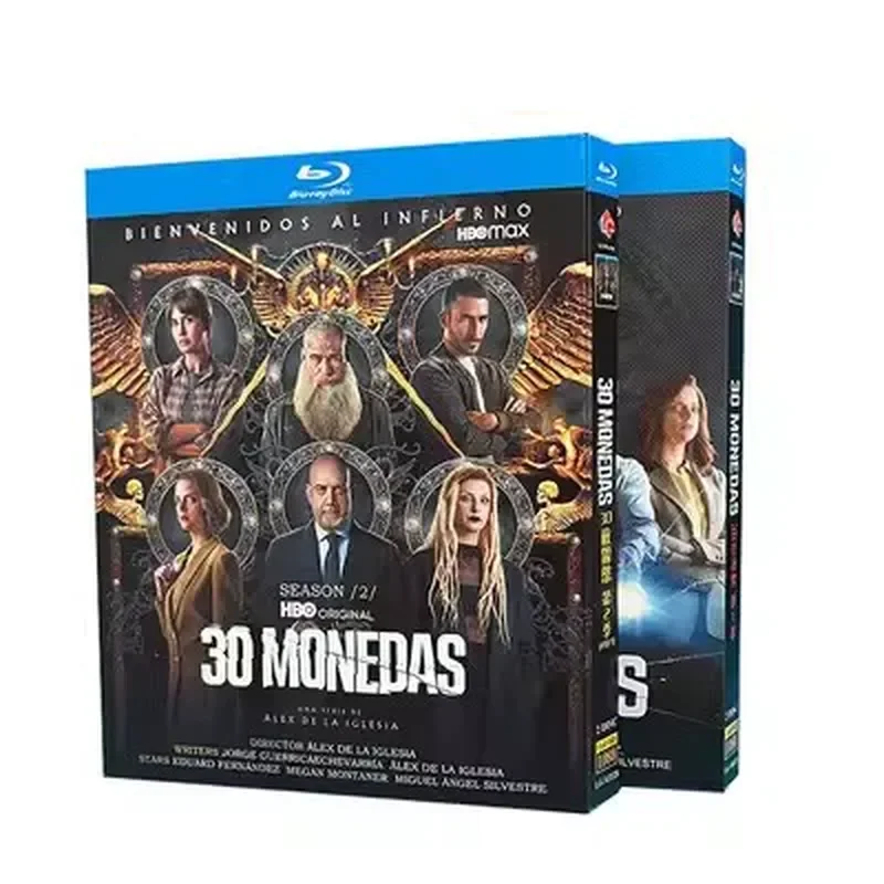 BD Blu ray High Definition Spanish Horror TV Series 30 Silver Coins Season 1 2 4 Disc Box Set