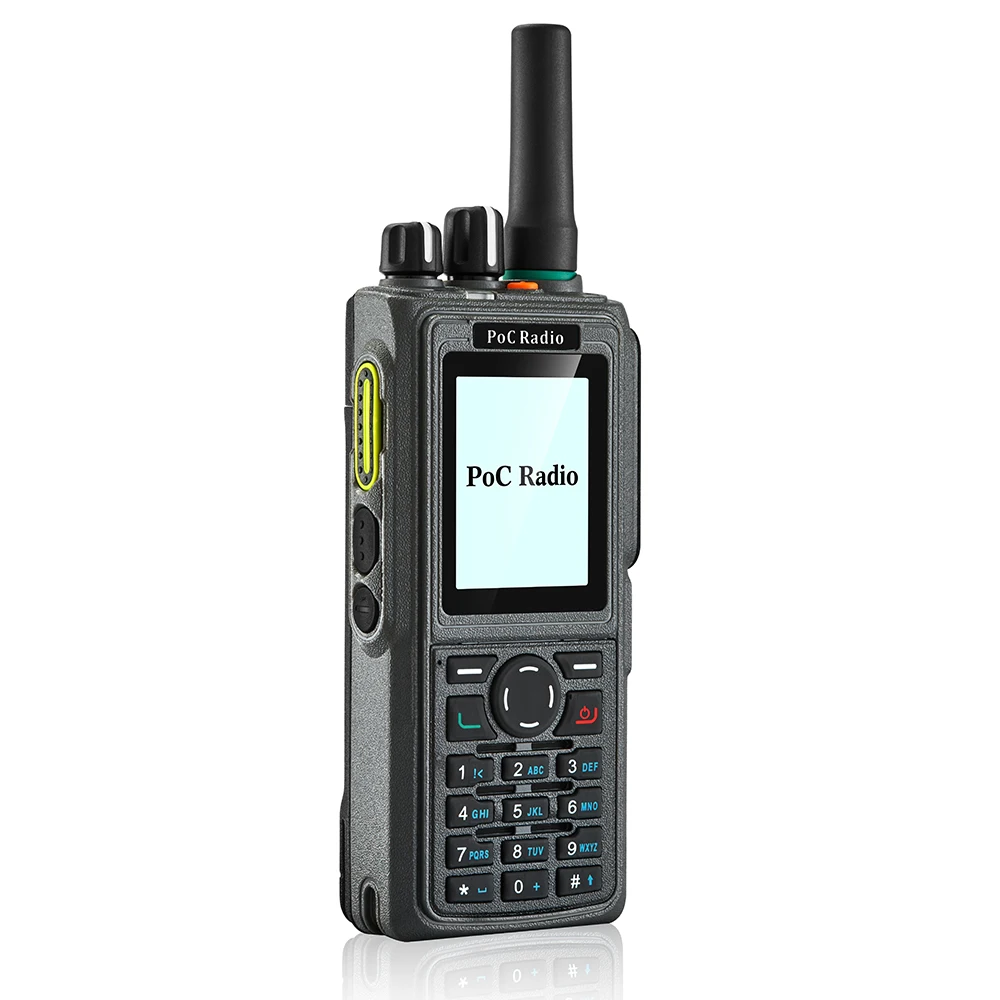 Aes criptografado digital walkie-talkie portátil conveniente rádio digital gps bluetooth ip68 à prova dip68 água 4g ip67 comunicação uhf 2w