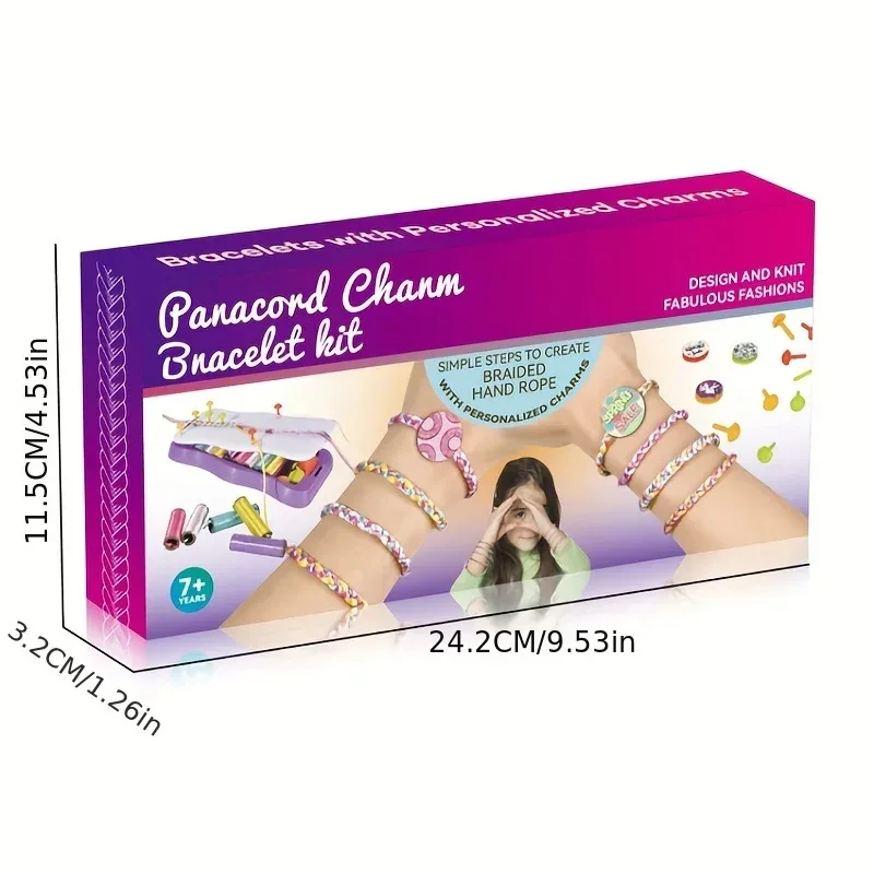 Kunst en handwerk voor kinderen, vriendschapsarmband maken kit, DIY armbanden string maker speelgoed set reisset voor meisjes kerstcadeau