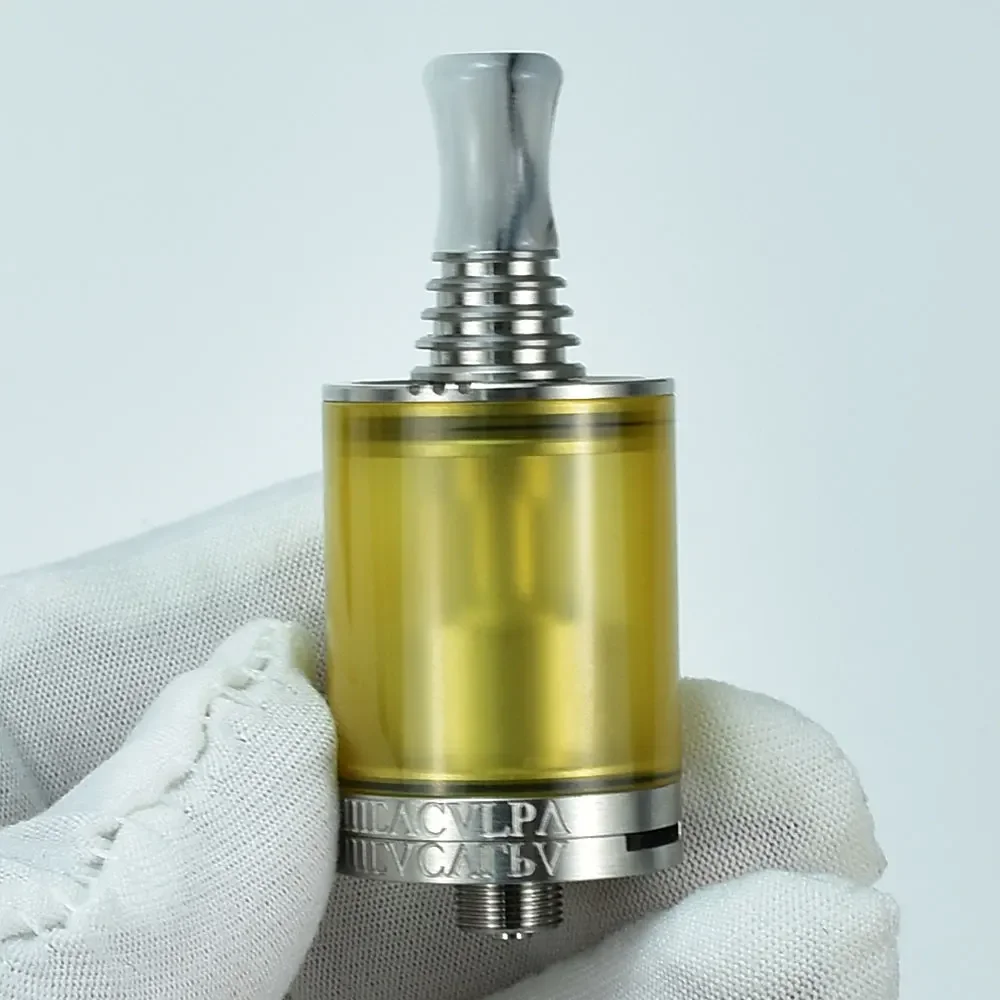 WOLCOOVLAPE-Atomiseur PATIBULUM Mea Culpa MTL RTA, vape précieuse, reflux, 3.5ml, 22mm