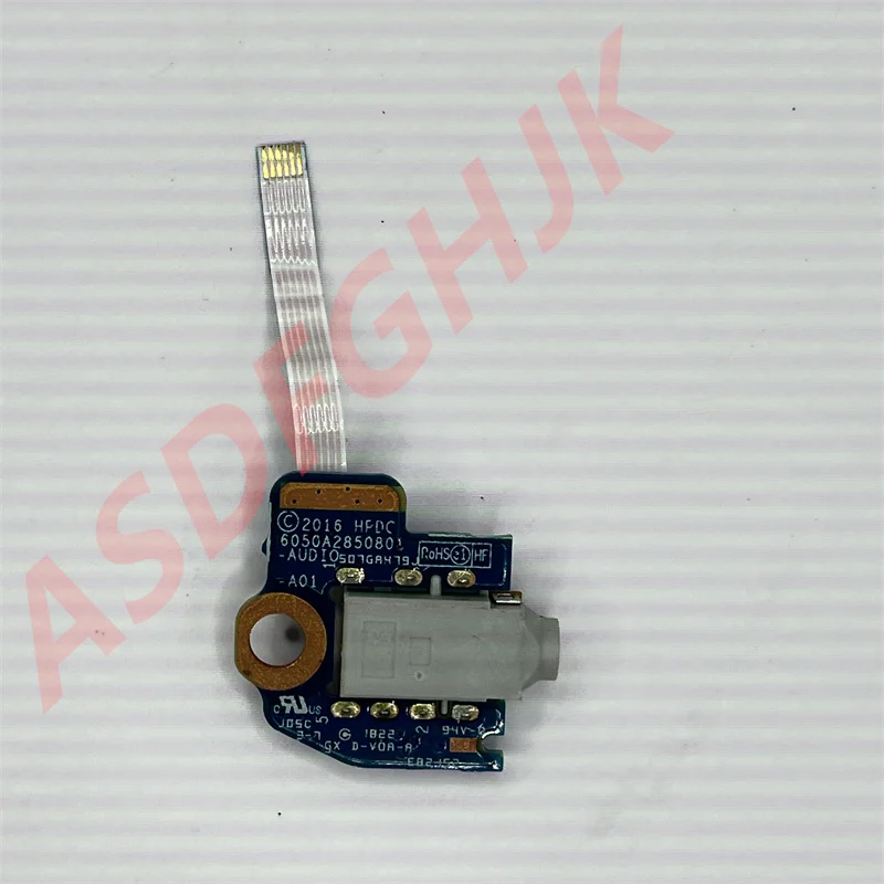 Original FOR HP EliteBook X360 1030 G2 LAPTOP AUDIO BOARD 6050A2850801 WITH FLEX CABLE 100% Works Perfectly