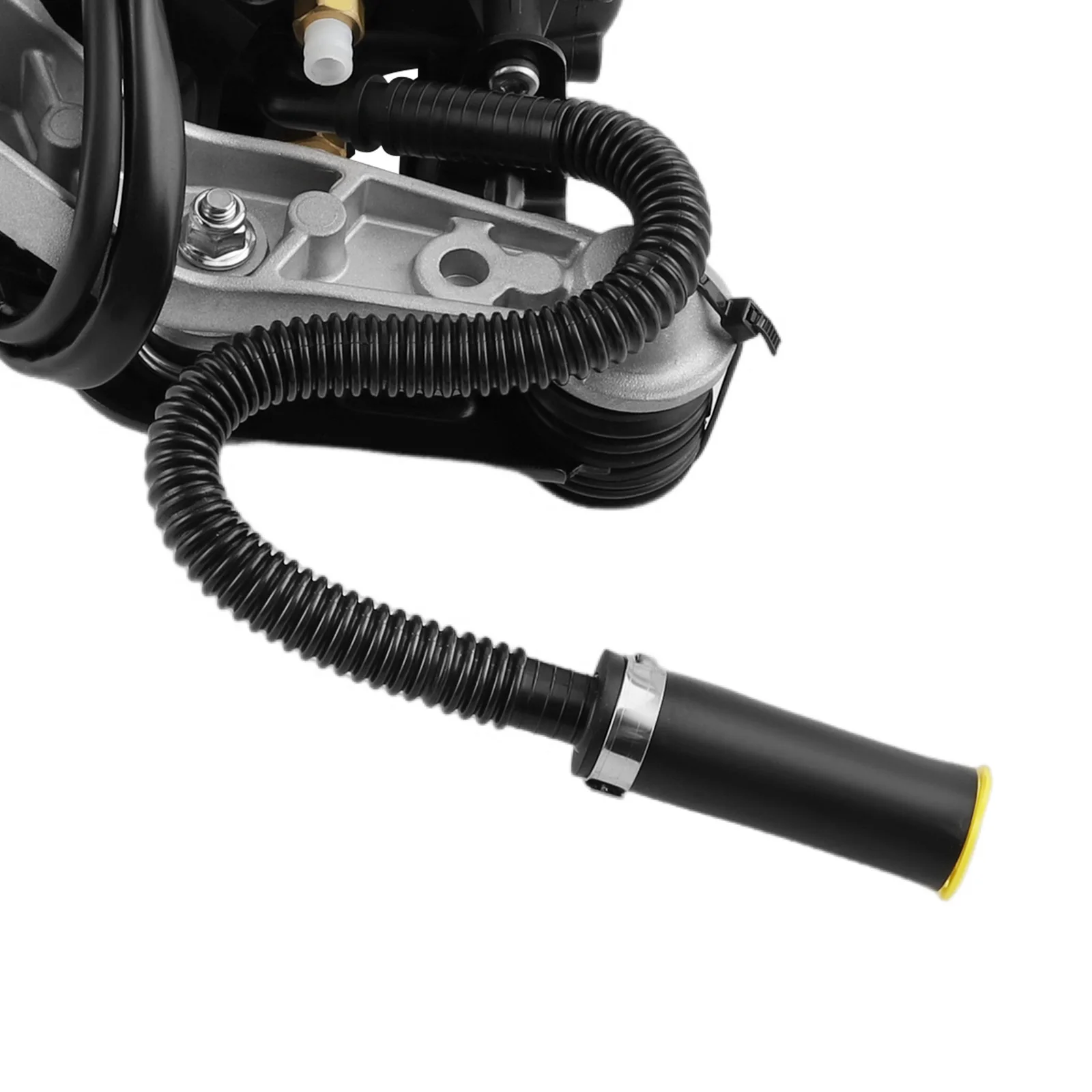 Luftfederungspumpe mit Halterung für Porsche Cayenne 92A 95835890100 + Relais – Detail 2