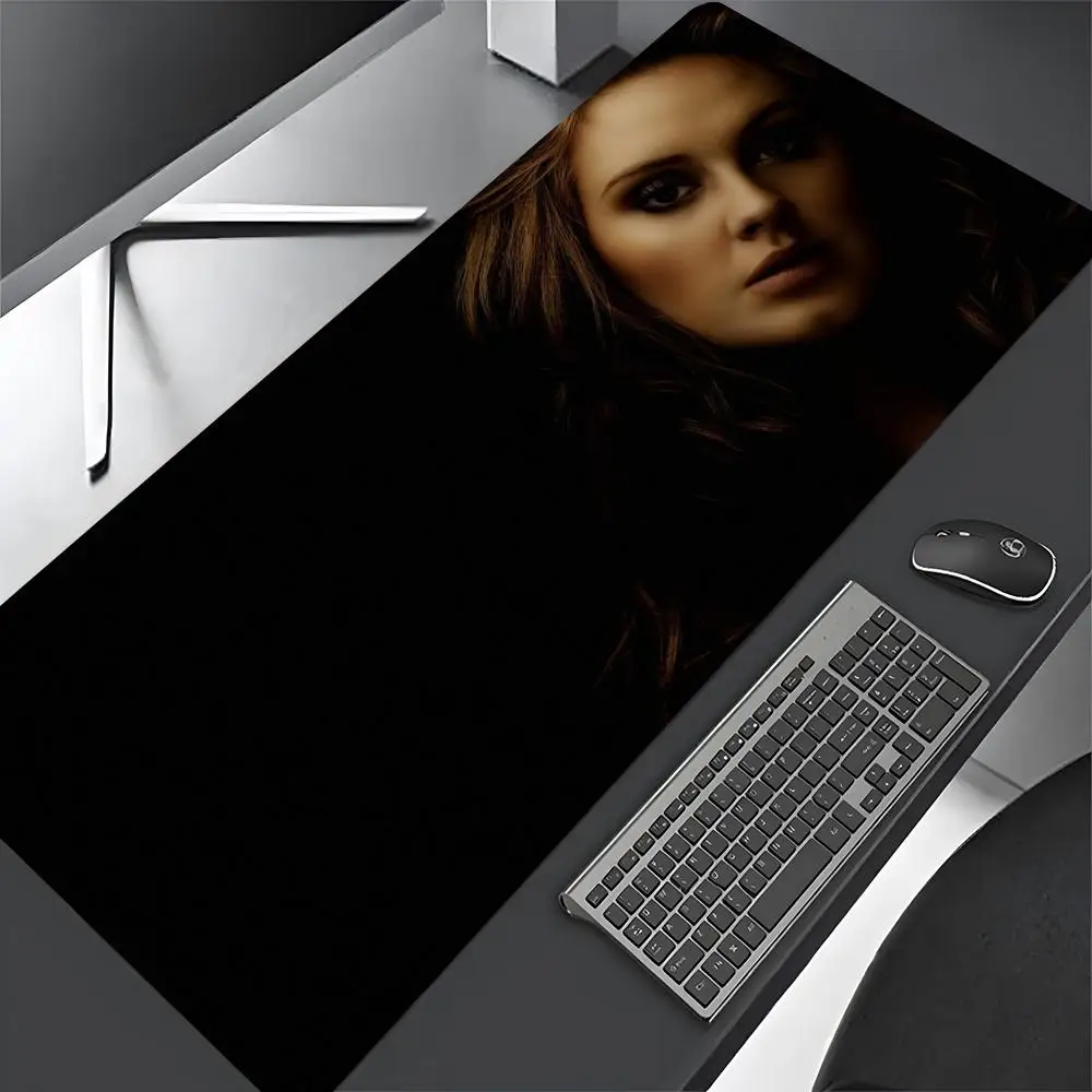 Singer Adele Mouse Pad Gaming Mousepad Large 900x400mm MouseMat Gamer Mause Carpet PC brave Desk