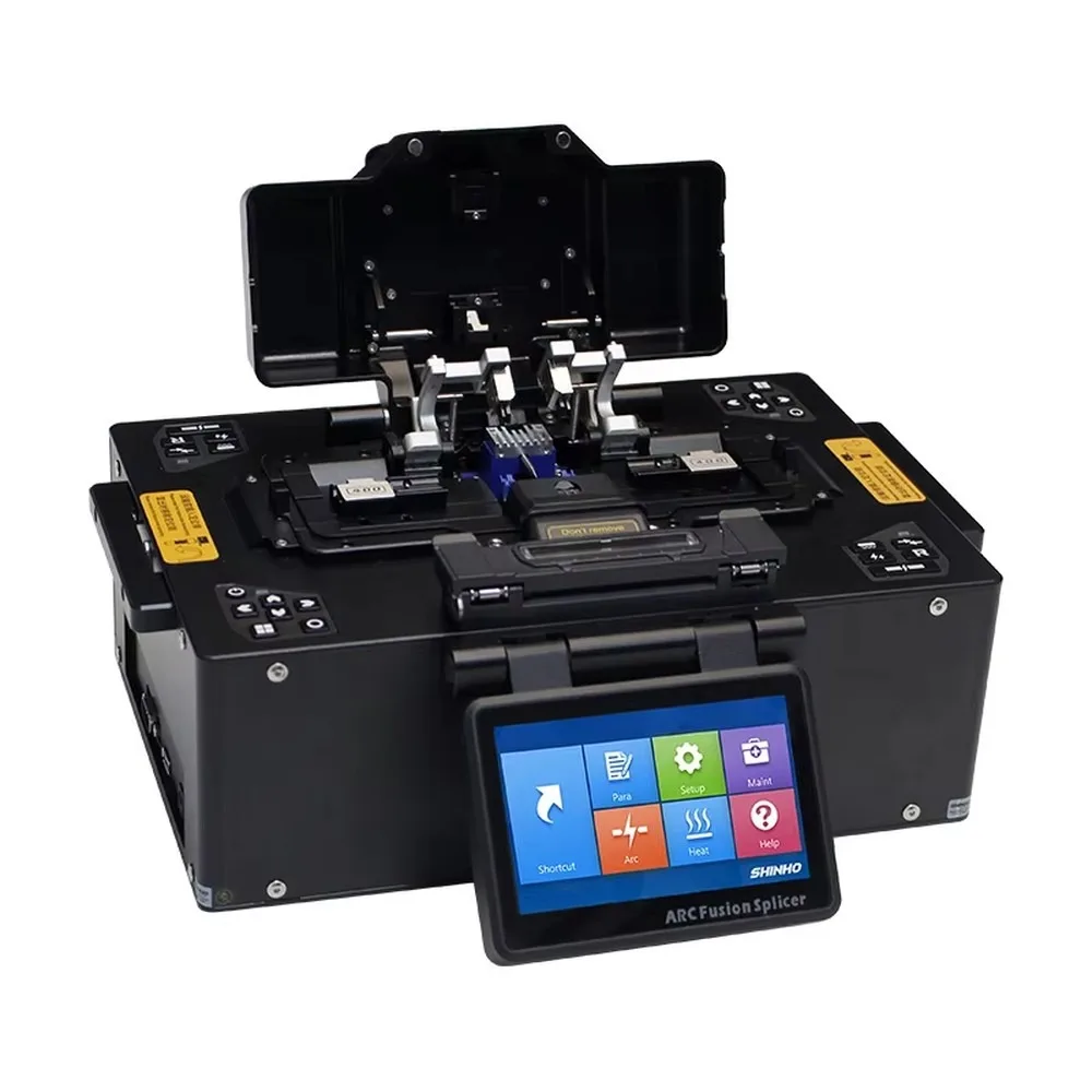 Automatic Large Diameter Fiber Optical Fusion Splicer Core Alignment Laser Splicing Repair Machine