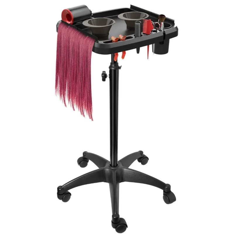 

Hair Tray Beauty Barber Shop Multipurpose Storage Trolley Salon Simple Storage Tool Cart
