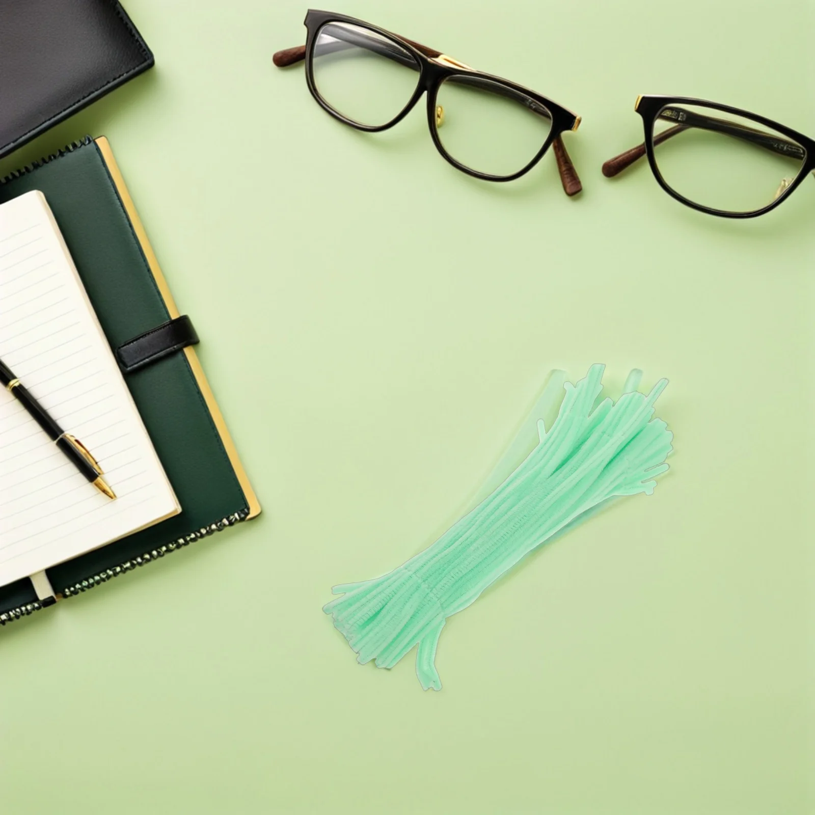 

600Pcs Chenille Pipe Cleaners Stems Craft DIY Flower Making Supplies for Christmas Craft Classroom Art Decoration Tools