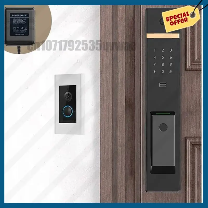 -A89Z جرس باب يتضمن شاشة عرض فيديو شاحن الحبل 18 فولت تيار متردد 500 مللي أمبير لجرس باب يتضمن شاشة عرض فيديو Pro/2 ، محول جرس الباب Zmodo