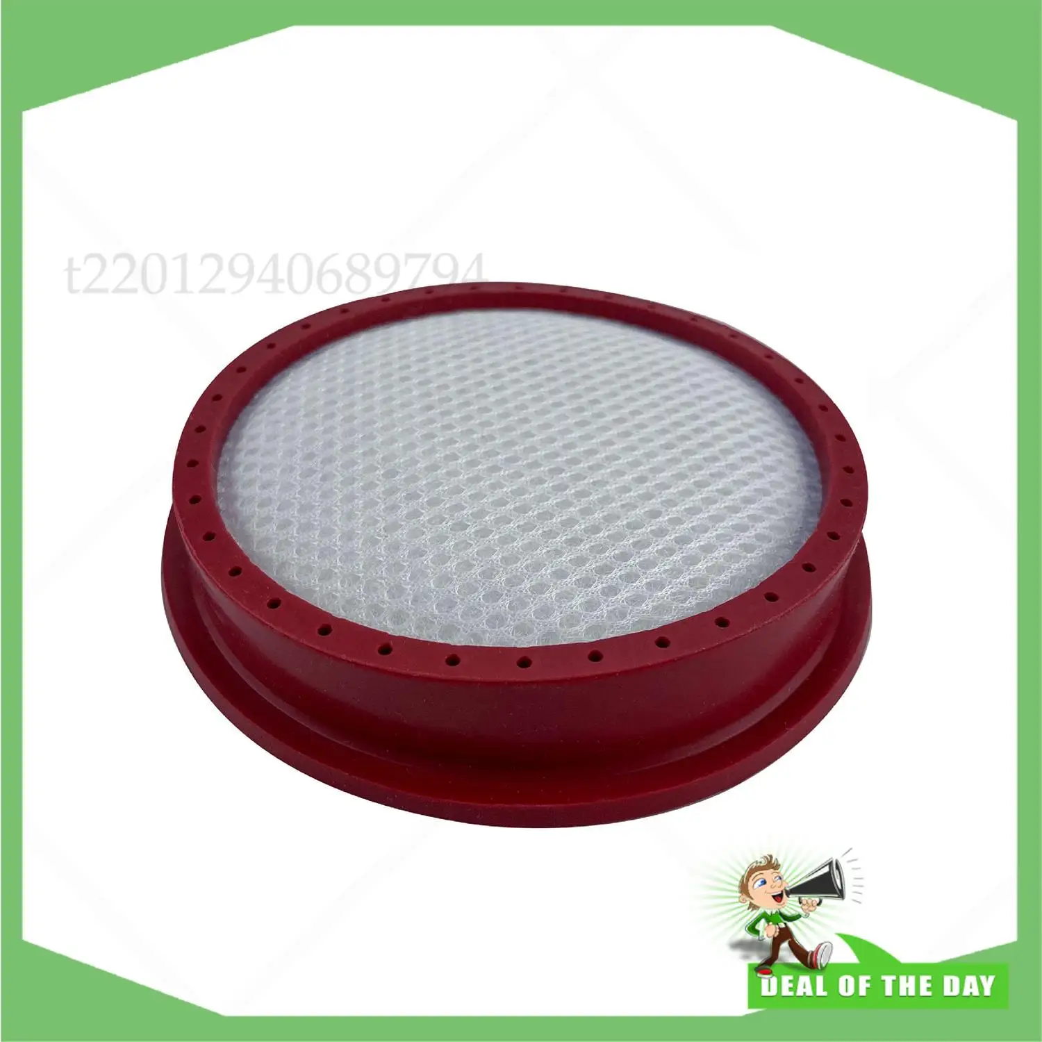 -ABPO 4 قطعة لاستبدال المكنسة الكهربائية Dibea D18 D008pro قطع غيار فلتر قابلة للغسل