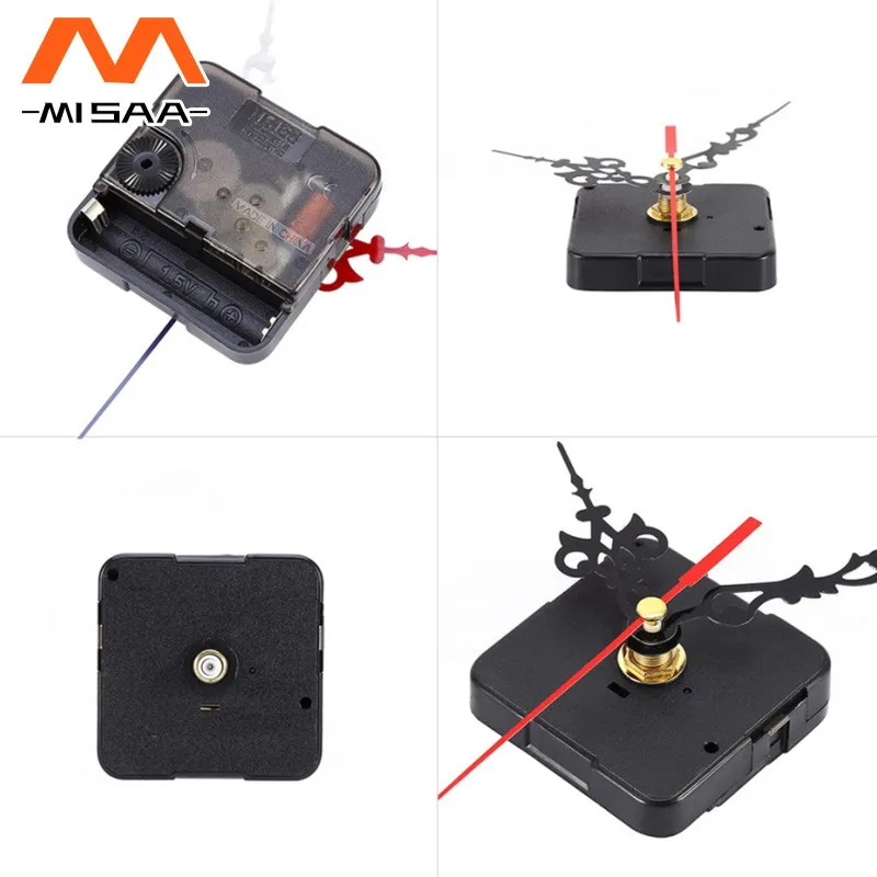 Quartz Clock DIY Clock Parts Battery Operated Silent Wall Clock Repair Movement Hands Clockwork Clock Repair Home Accessories