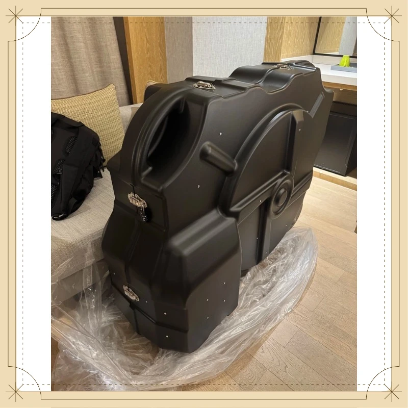 Bicycle Hard Travel Case Air Flight Bike Transport Box Protective Bike Luggage for Air Travel