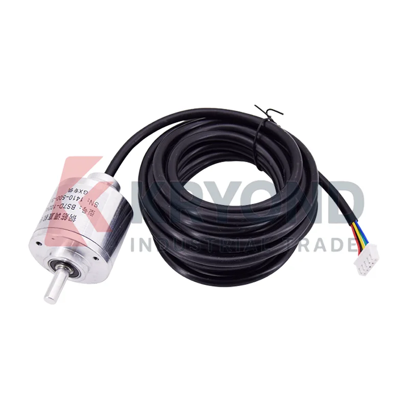 Pulse Rotary Magnetic Encoder Length Measuring Meter Counter for CNC Rebar Straightening Cutting Machine Replacement Parts 5-24V