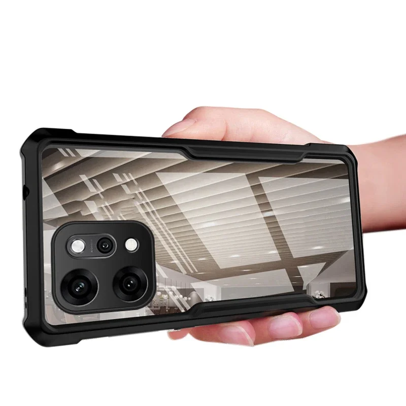 Phone Cases For OPPO Reno 14 Pro 5G 14F Case Shockproof Bumper Protective Shell Cases Clear Cover For OPPO Reno 14 Pro 14F