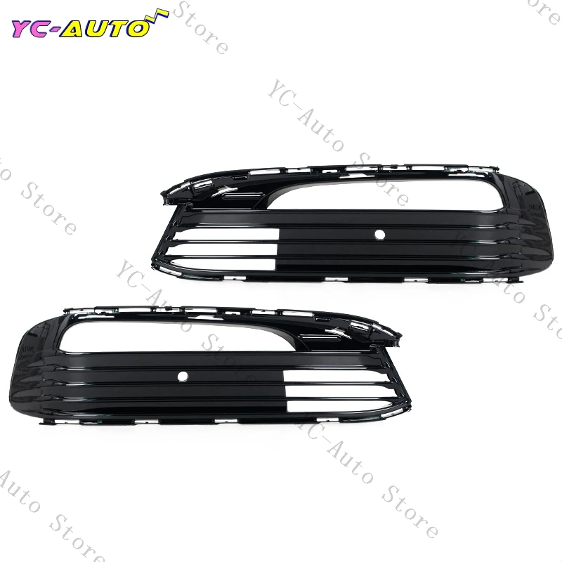 Front Bumper Fog Light Cover Fog Light Trim Fog Lights Mesh Grill Car Accessories For BMW 7 Series 730li 740i 750i G12 2016 2017