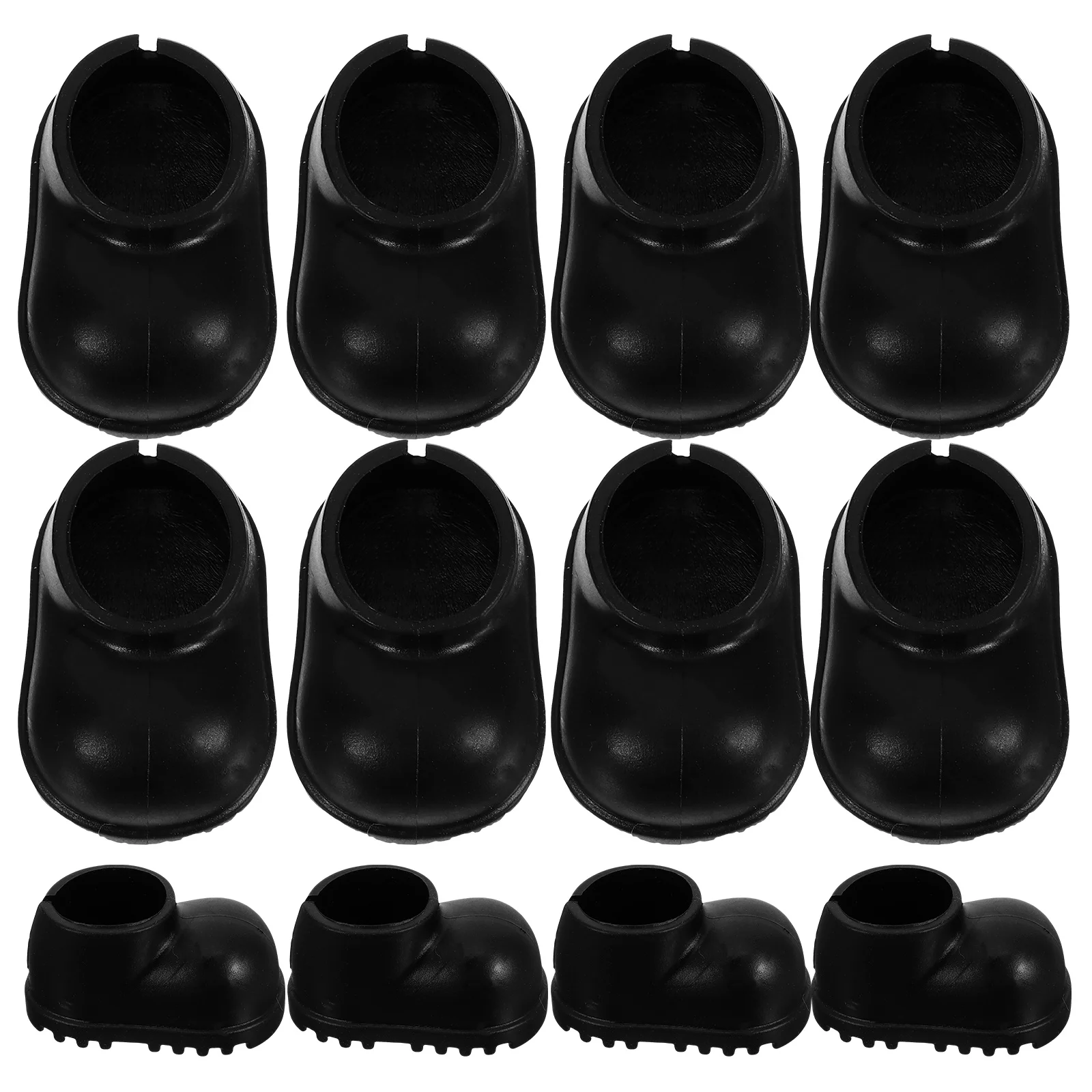 

10 Pairs Small House Baby Rain Boot Accessories Shoes Plastic Simulation Decors
