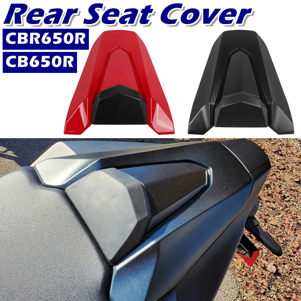 

Для Honda CB650R CB 650R CBR650R CBR 650R CBR 650 R 2024 2025 чехол на сиденье мотоцикла обтекатель пассажирского сиденья с резиновой накладкой