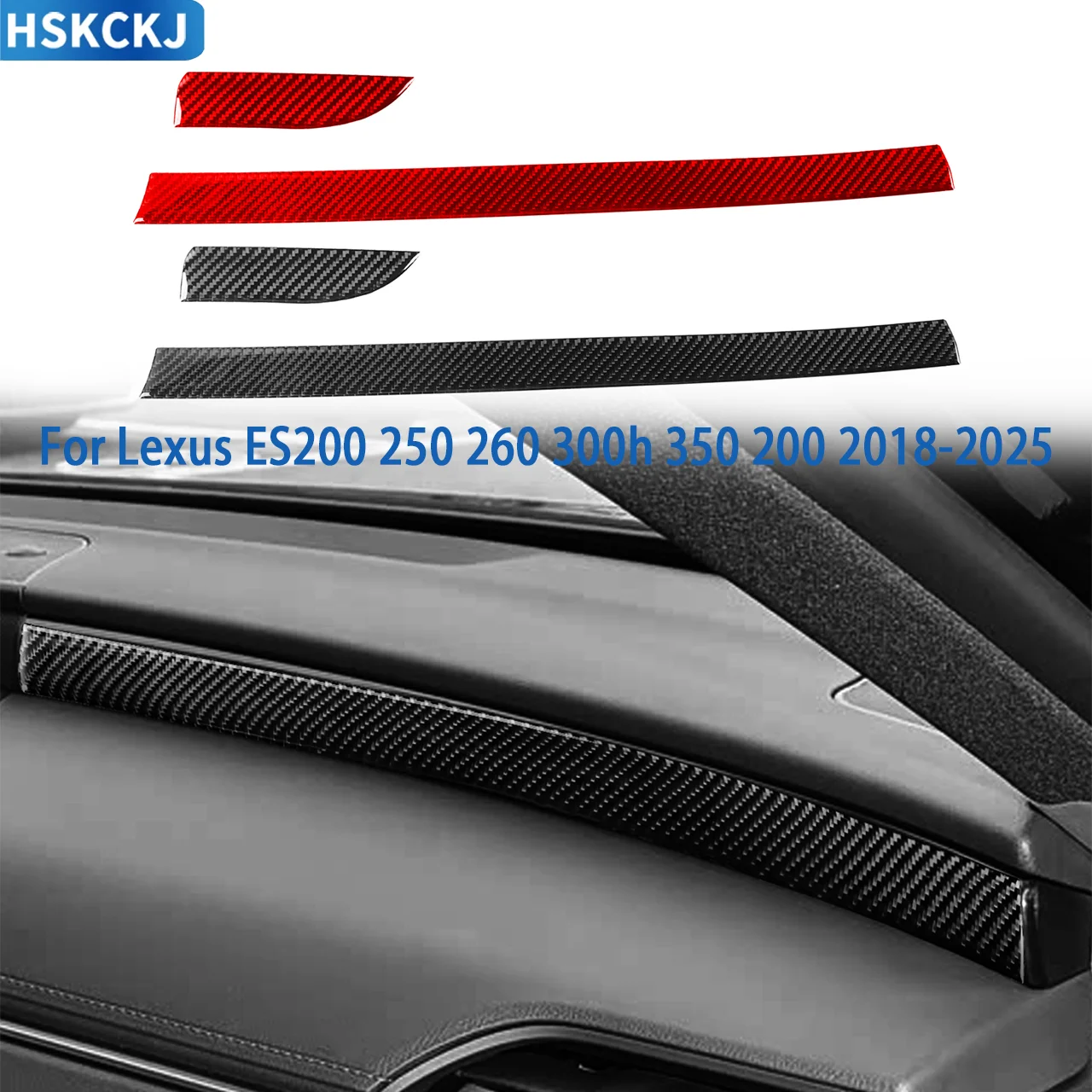 

Для Lexus ES200 250 260 300h 350 200: Комплект декоративных накладок на приборную панель из углеродного волокна, аксессуары для интерьера автомобиля, наклейки
