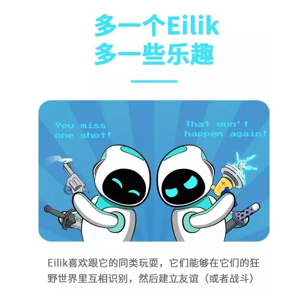 Eilik Smart Robot Emo Smart Robot Interactive Emo Accompany Spanish Voice Electronic Kid Toys Mini Desktop Intelligent Ai Robots