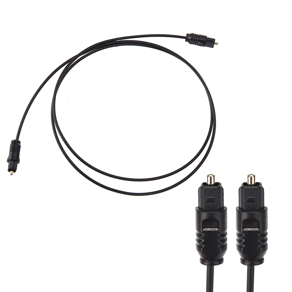 Optical Fiber Digital Audio Cable Flexible Digital Optical Audio Cable Wire High Speed for DVD VCR Power Amplifier