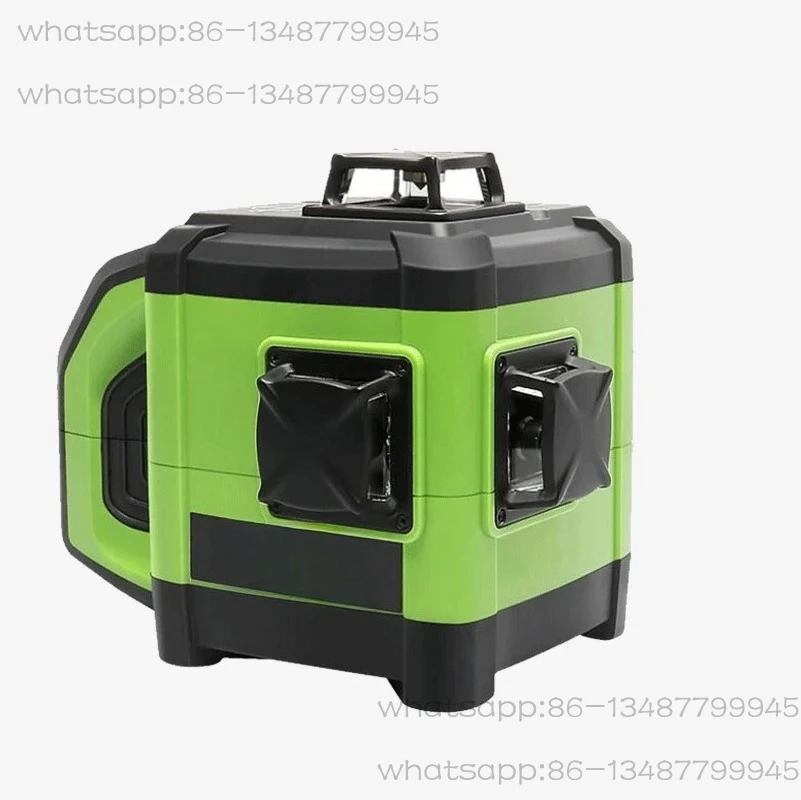 

Приемник уровня Huepar DT03CG La с 12 линиями 3D Green Cross Line 360 градусов Вертикальный и горизонтальный самовыравнивающийся лазерный уровень