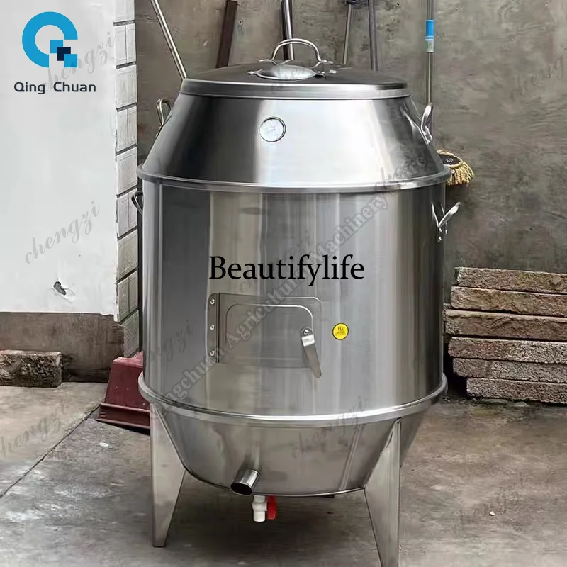 81 Roast Chicken Stove Stainless Steel Commercial Oven Crispy Pork Belly Gas Double Layer Charcoal Duck Furnace