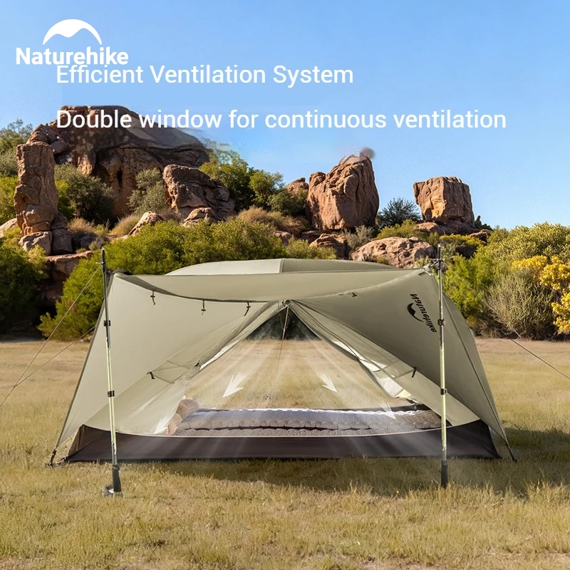 Naturehike Mongar PRO Camping Tent 1/2/3 People Outdoor Waterproof