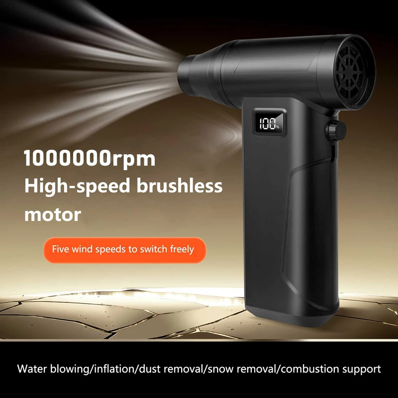 Xiaomi 1000000RPM توربو جت منفاخ مروحة عنيفة مكنسة كهربائية محمولة يده فرش منفاخ قابلة للشحن التوجه أداة الكمبيوتر #2