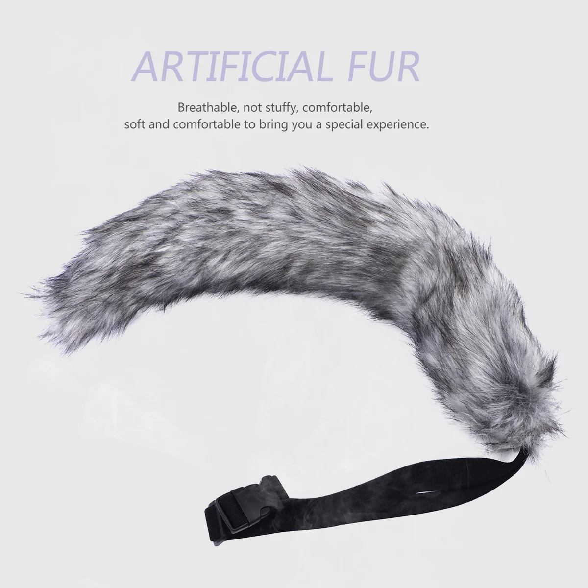 Faux Fox Fur Tail Costume Cat Cosplay Rabbit Accessories Prom Halloween Artificial Simulation Child Costumes